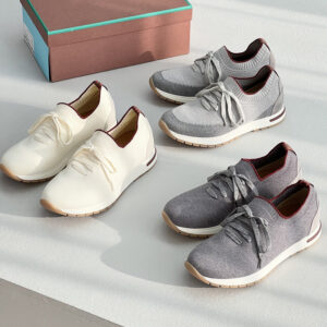 Summer Early Spring Soft Sole Sneakers Women's Super Soft LP Flyknit Socks Shoes Knitted Loafers Casual Shoes