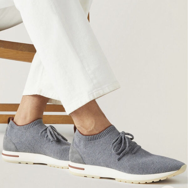 Summer Early Spring Soft Sole Sneakers Women's Super Soft LP Flyknit Socks Shoes Knitted Loafers Casual Shoes - Image 8