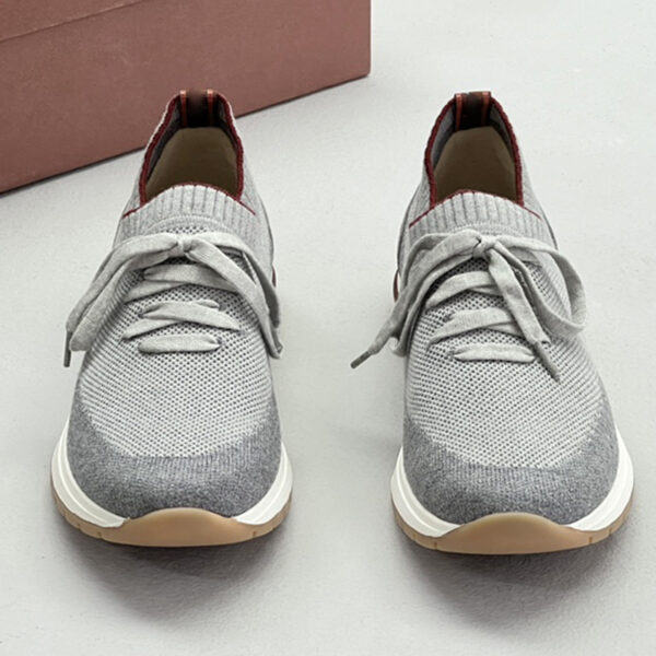 Summer Early Spring Soft Sole Sneakers Women's Super Soft LP Flyknit Socks Shoes Knitted Loafers Casual Shoes - Image 5