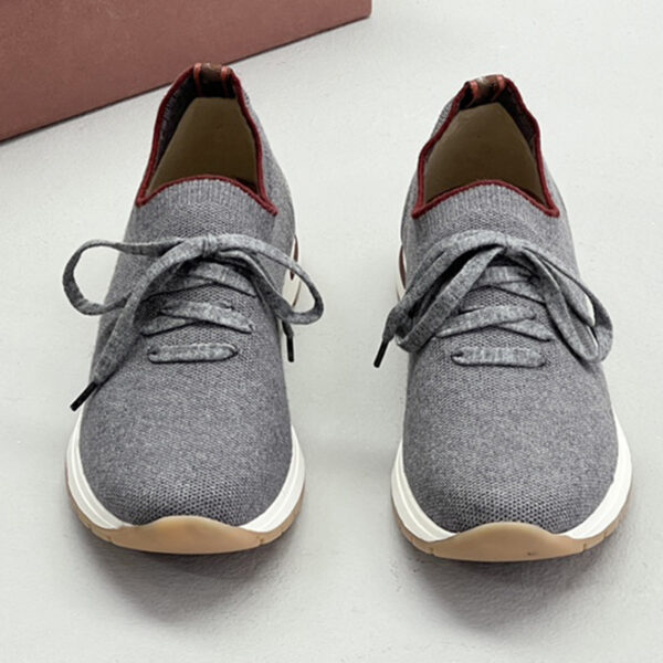Summer Early Spring Soft Sole Sneakers Women's Super Soft LP Flyknit Socks Shoes Knitted Loafers Casual Shoes - Image 4